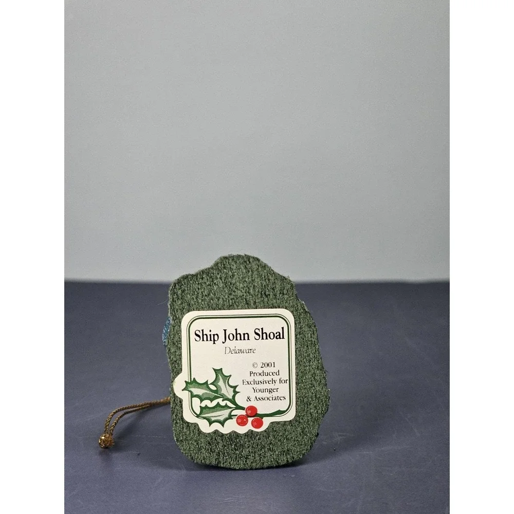 1998 Younger & Associates Ship John Shoal Delaware Lighthouse Ornament